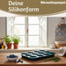 KI-generiertes Bild,2x 12´er Silikon Muffinform Set Cupcake Brownie Muffinblech