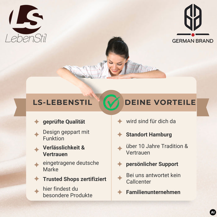 KI-generiertes Bild, LS-LebenStil-Bewertungen-Vorteile-Gutschein-Erfahrungen-Trusted-Shops-sicher-einkaufen