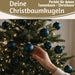 KI-generiertes Bild,18-20 Design Glas Weihnachtskugeln 6cm Petrol Smaragd Christbaum Dekokugel