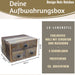 KI-generiertes Bild,Vintage Aufbwahrungsbox 30cm Schubladenbox Holzbox Ordnungsbox