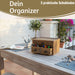 KI-generiertes Bild,Vintage Aufbwahrungsbox 30cm Schubladenbox Holzbox Ordnungsbox