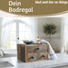 KI-generiertes Bild,Vintage Aufbwahrungsbox 30cm Schubladenbox Holzbox Ordnungsbox