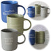 3x Jumbo Kaffeebecher 420ml Set Spruch "Wochenende" XXL Henkelbecher Kaffeetasse