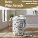 KI-generiertes Bild,Wäschesack Wäschekorb Canvas Laundry 50cm Faltbar Wäschesammler Wäschetruhe