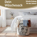 Wäschesack Wäschekorb Canvas Laundry Wash 50cm Faltbar Wäschesammler Wäschetruhe