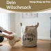 Wäschesack Wäschekorb Vintage Home 62L Faltbar Wäschesammler Wäschetruhe