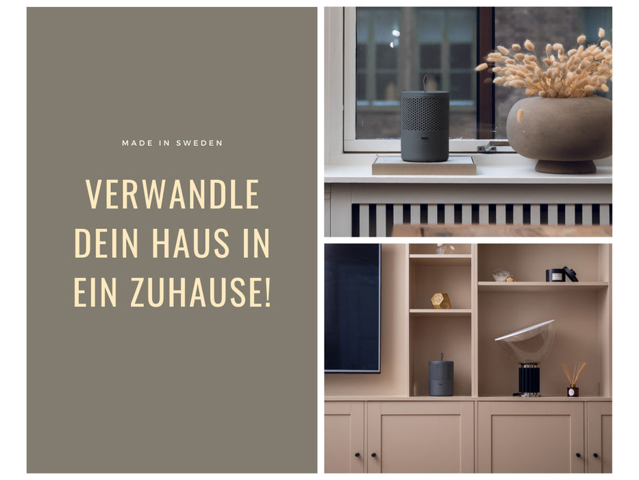 Absodry Duo Family Series 6 Grau für Räume bis 50m² Luftentfeuchter ohne Strom