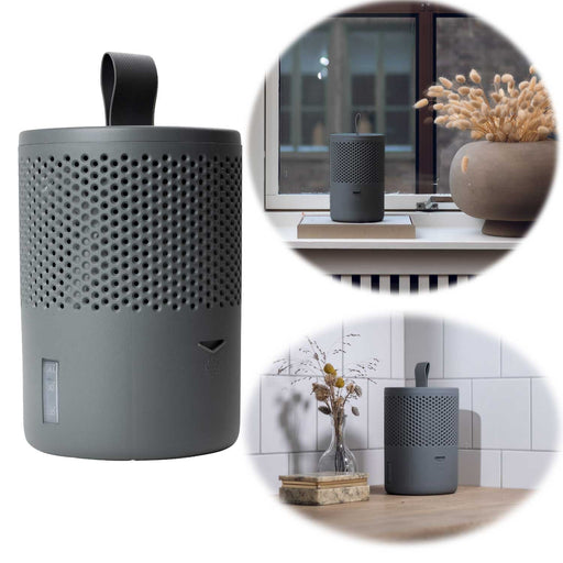Absodry Duo Family Series 6 Grau für Räume bis 50m² Luftentfeuchter ohne Strom
