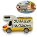 XL Sturmaschenbecher Metall Camper 19x12cm Windaschenbecher Ascher