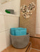 KI-generiertes Bild,Aufbewahrungskorb Odense Set 18/23cm Grau Baumwolle Deko Korb Ordnungsbox Seilkorb