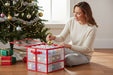 KI-generiertes Bild,Aufbewahrungsbox Organizer 27 Weihnachtskugeln Ø 10cm Christbaumkugeln
