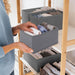 Schubladen Organizer 3´er Set Ordnungssystem Regalbox Aufbewahrungsbox Faltkiste