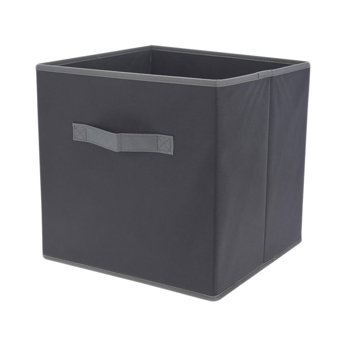 Aufbewahrungsbox Faltbox 30x30x30cm Grau Schublade Einsatz für Ikea Ka — LS-LebenStil