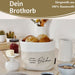 KI-generiertes Bild,Design Brotkorb Stoffkörbchen Brötchen 100% Baumwolle Brotkörbchen Brötchen