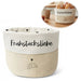 KI-generiertes Bild Design Brotkorb Stoffkörbchen Frühstücksliebe 100% Baumwolle Brotkörbchen Brötchen