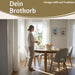 KI-generiertes Bild,Design Brotkorb Stoffkörbchen Gebäckträger 100% Baumwolle Brotkörbchen Brötchen