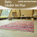 KI-generiertes Bild,Fleckerlteppich Dehli 90x60cm Baumwolle Boho Flickenteppich Fransen