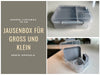 KI-generiertes Bild,Bento Box Lunchbox Kunststoff Grau 3 Fächer 2 Ebenen Frühstücksbox Brotdose