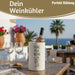 KI-generiertes Bild,Beton Weinkühler 21x13 cm Shabby Grau Spruch Time for Wein Flaschenkühler Sektkühler