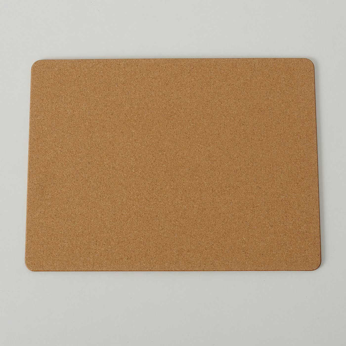 2x Kork Tischset Platzset Eukalyptus "da bist" 40x30cm abwaschbar Rechteck Platzmatte