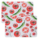 2x Kork Tischset Platzset Italia Tomato 40x30cm abwaschbar Rechteck Platzmatte