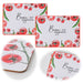 KI-generiertes Bild 2x Kork Tischset Platzset Italia Appetito 40x30cm abwaschbar Rechteck Platzmatte