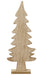 XL Deko Holz Weihnachtsbaum 30cm Braun Tannenbaum Dekoration Holzbaum Baum X-mas