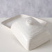Keramik Butterdose 19cm Sylt Weiß mit Deckel 250g Butter Butterglocke Butterschale