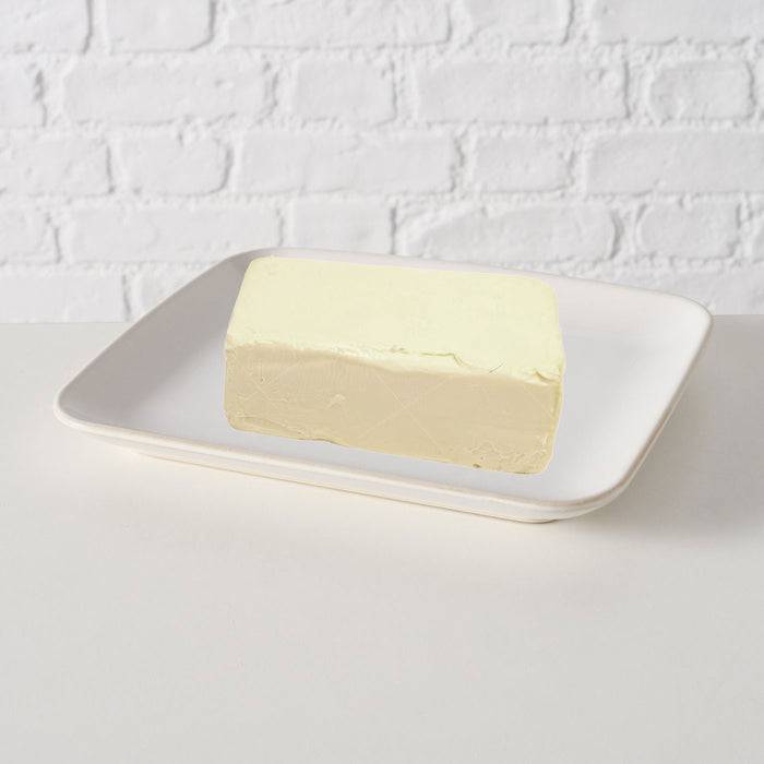 Keramik Butterdose 19cm Sylt Weiß mit Deckel 250g Butter Butterglocke Butterschale