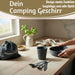 6-teiliges Picknick-Set Tragetasche Camping Geschirr Besteck Mehrweggeschirr