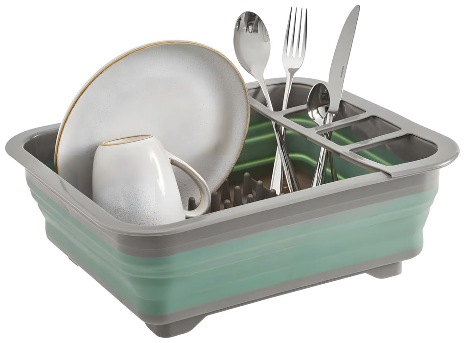 Flexibles Abtropfgestell 37cm faltbar Abtropfgitter Abtropfständer Geschirrhalter