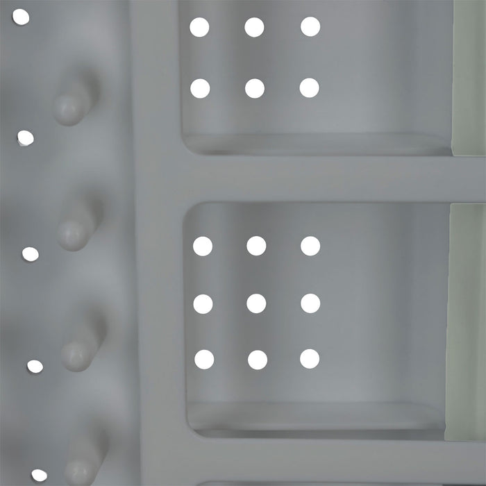 Flexibles Abtropfgestell 37cm faltbar Abtropfgitter Abtropfständer Geschirrhalter