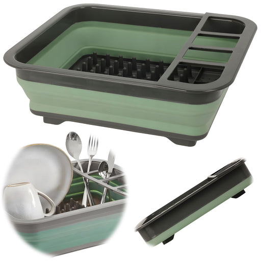 Flexibles Abtropfgestell 37cm faltbar Abtropfgitter Abtropfständer Geschirrhalter