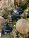 Design 2x Deko-Objekt Kuh-Glocken 6 Glöckchen Winter Christbaum-Hänger