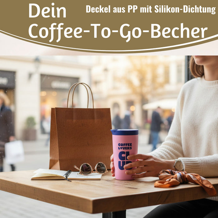 Edelstahl Thermobecher 350ml Coffee Lovers Coffee to Go Becher Kaffeebecher Tee
