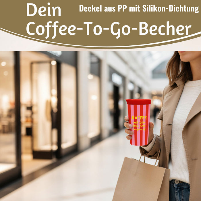 Edelstahl Thermobecher 350ml Kaffee Wein Coffee to Go Becher Kaffeebecher Tee