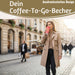 Edelstahl Thermobecher 350ml Kaffee Wein Coffee to Go Becher Kaffeebecher Tee
