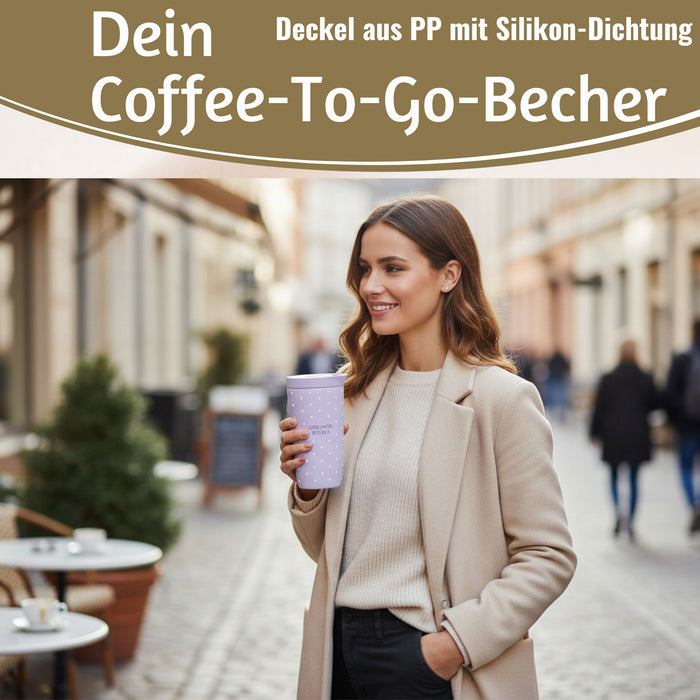 KI-generiertes Bild,Edelstahl Thermobecher 350ml Lieblingsbecher Coffee to Go Becher Kaffeebecher Tee