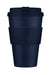 Ecoffee Cup 400ml Dark Energy Blau PLA Coffee to Go Becher Wiederverwendbar