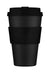 Ecoffee Cup 400ml Kerr Napier Schwarz PLA Coffee to Go Becher Wiederverwendbar