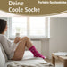 Coole lustige Socke Gr. 36-40 Spruch "Lieblingsmensch" Pink Damen Witzig Geschenk