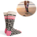 Coole lustige Socke Gr. 36-40 Spruch "Du Wildes Ding" Leo Damen Witzig Geschenk