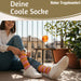 Coole lustige Socke Gr. 36-40 Spruch "Team Aperol" Rosa Damen Witzig Geschenk