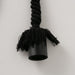 Tischlampe Hängelampe Tau Sisal 300cm Schwarz Seil Lampe Pendelleuchte