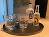 KI-generiertes Bild,Metall Deko Tablett Rund Ø30cm Schwarz Dekoteller Kerzentablett Servierteller