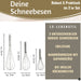 KI-generiertes Bild,Edelstahl Schneebesen 3´er Set 21cm 26cm 31cm Rührbesen mit Aufhängeösen