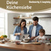 KI-generiertes Bild,Edelstahl Siebe 3´er Set 8cm 14cm 20cm Küchensiebe mit Aufhängeösen