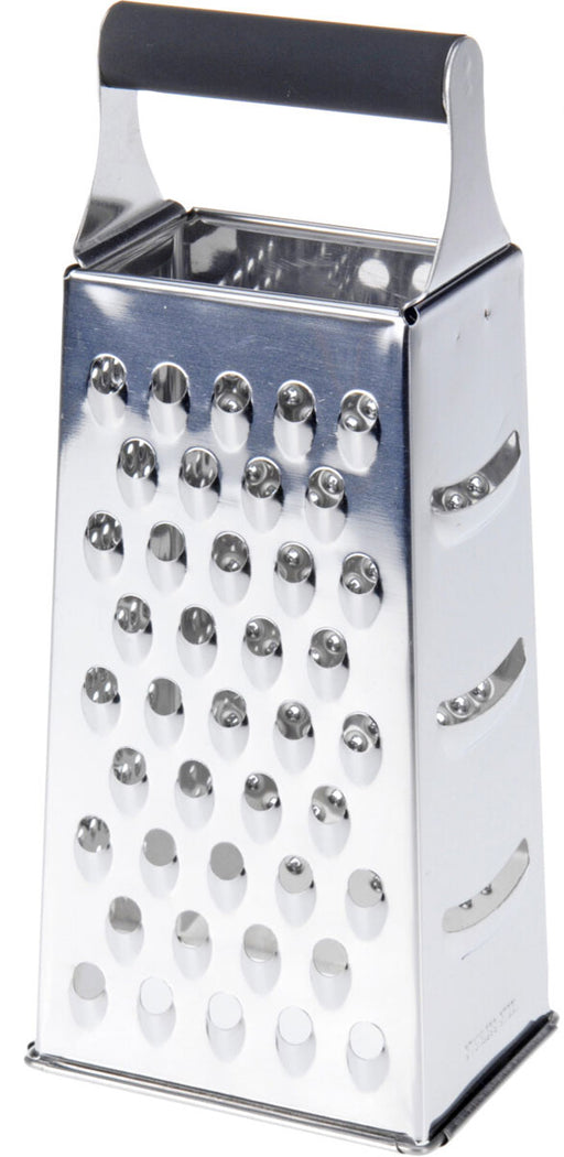 Edelstahl Vierkantreibe Gemüsereibe 24cm 4 verschiedene Reibeflächen Gurkenhobel