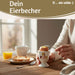 Eierbecher Echt-Gold Spruch "Ei Pott" Gute Laune Eierhalter