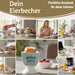 Eierbecher Echt-Gold Spruch "Guten Appetit" Gute Laune Eierhalter